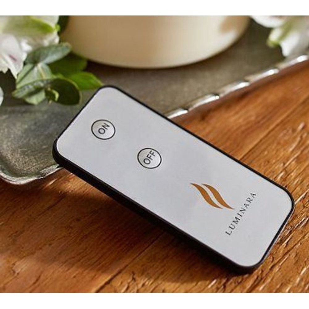 Luminara Remote Control for Flameless LED Candles Silver 1300 New
